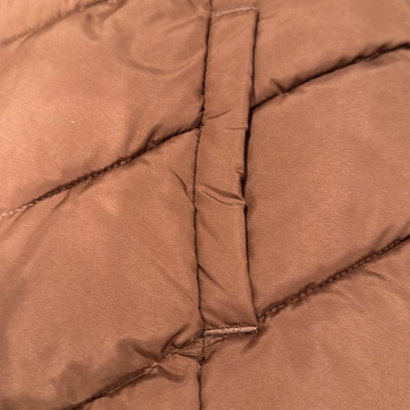 Cole Haan Toffee Polyfill Sip Front Vest - Picture 4 of 6